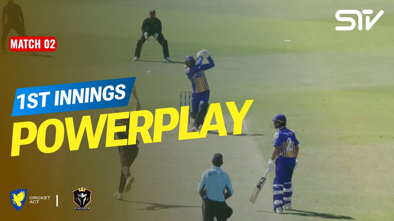 1st Innings Powerplay | ACT Comets vs Hyderabad Kingsmen | Match 02 | Top End 2026 | ZP1T
