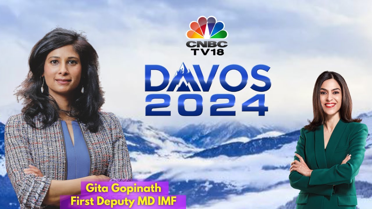 Davos 2024 LIVE | Shereen Bhan In Conversation With IMF's Gita Gopinath | WEF 2024 | N18L