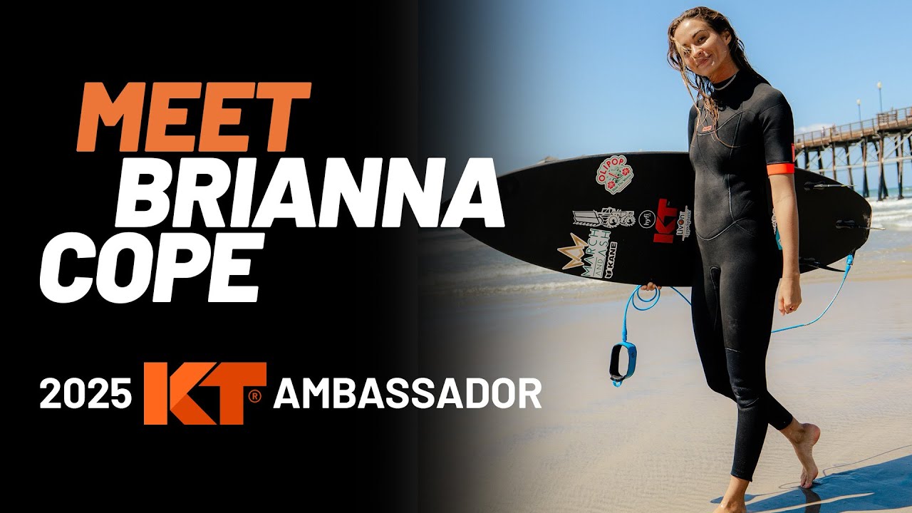 Meet Professional Surfer Brianna Cope | Why She Trusts KT Tape In & Out of the Water