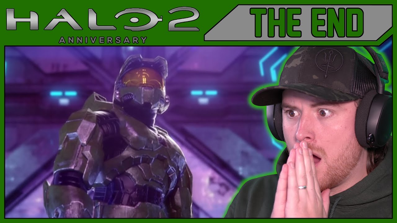 Royal Marine Plays THE END Of HALO 2 ANNIVERSARY for the first time!