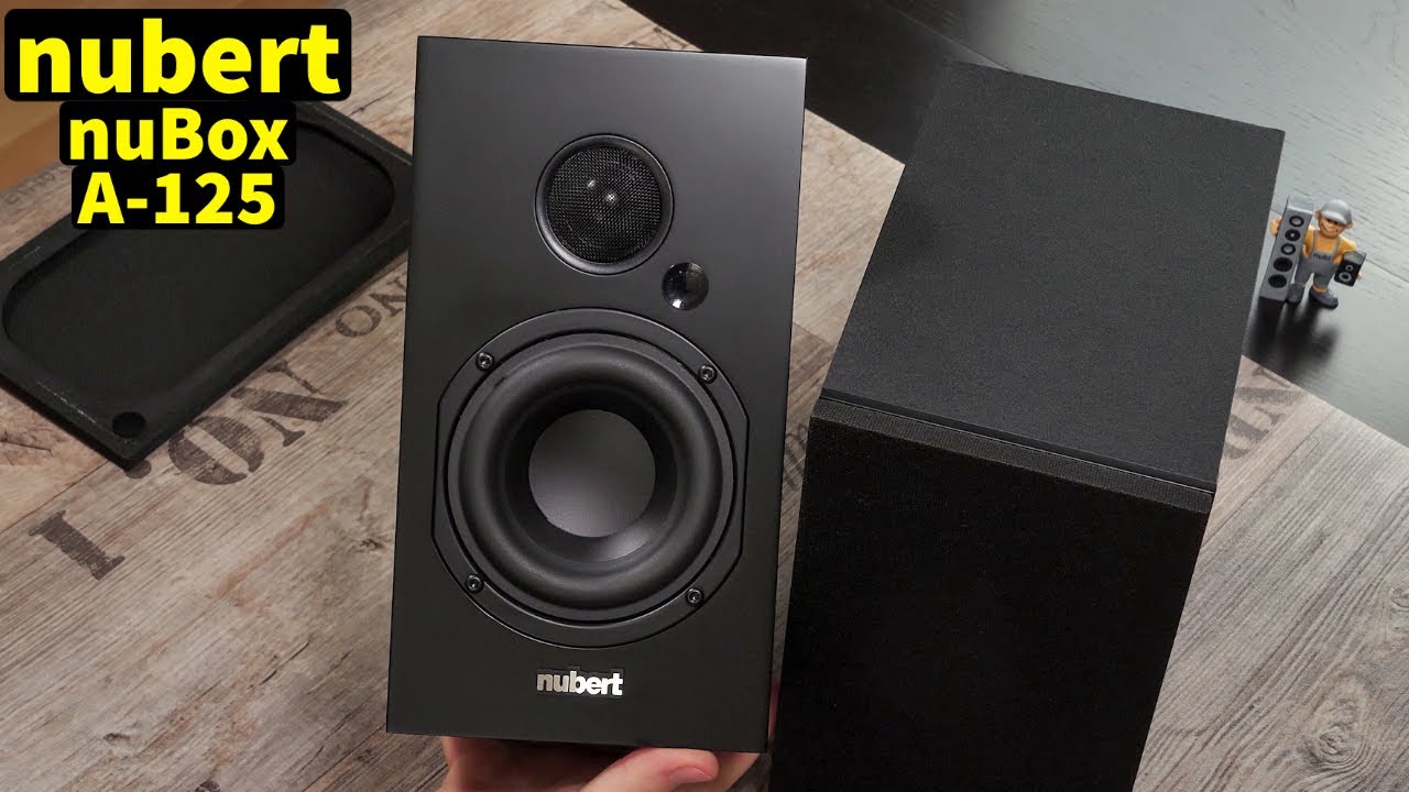 Nubert nuBox A-125 Aktivlautsprecher | zu empfehlen - Hörbeispiele, Erster Eindruck & Unboxing