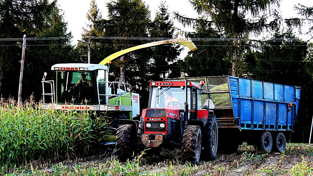 Kiszonka z Kukurydzy 2014 John DEERE & Zetor & Claas Full Hd Canon 1200D
