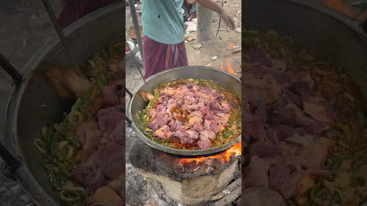 Whole Cow Mezbani Recipe &ndash; Chattogram&rsquo;s Most Famous Chef #shorts