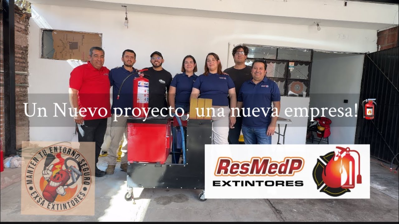 Un nuevo proyecto con “ResMedP” Extintores 🧯