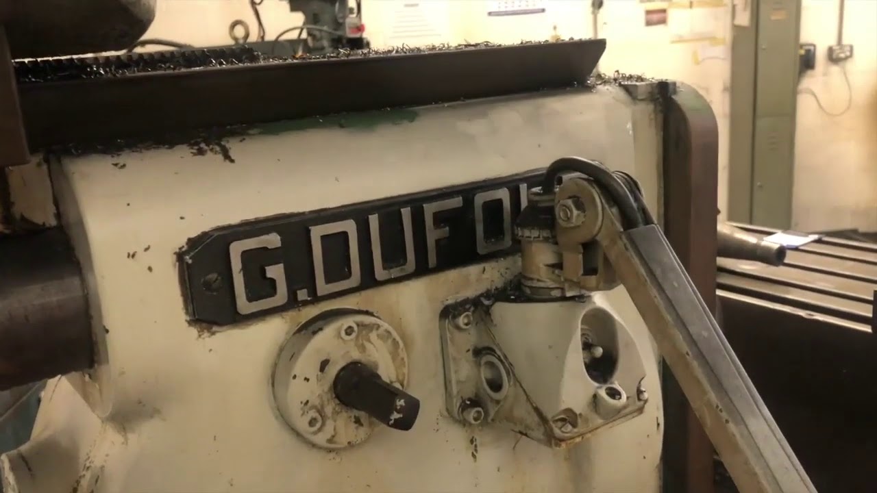 G.DUFOUR VERTICAL/HORIZONTAL UNIVERSAL MILL (STOCK NO. 5867)