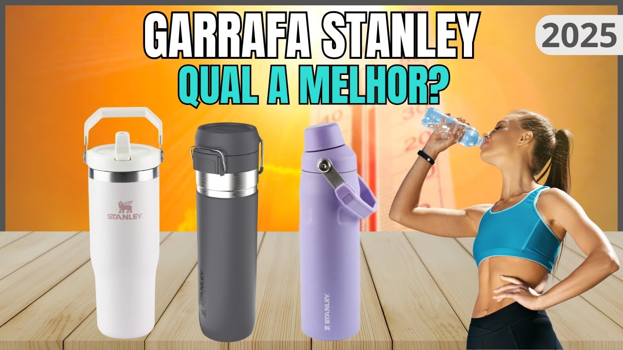 Não Compre uma GARRAFA TÉRMICA STANLEY Antes de Ver Este Vídeo com as 3 MELHORES Opções de 2026!
