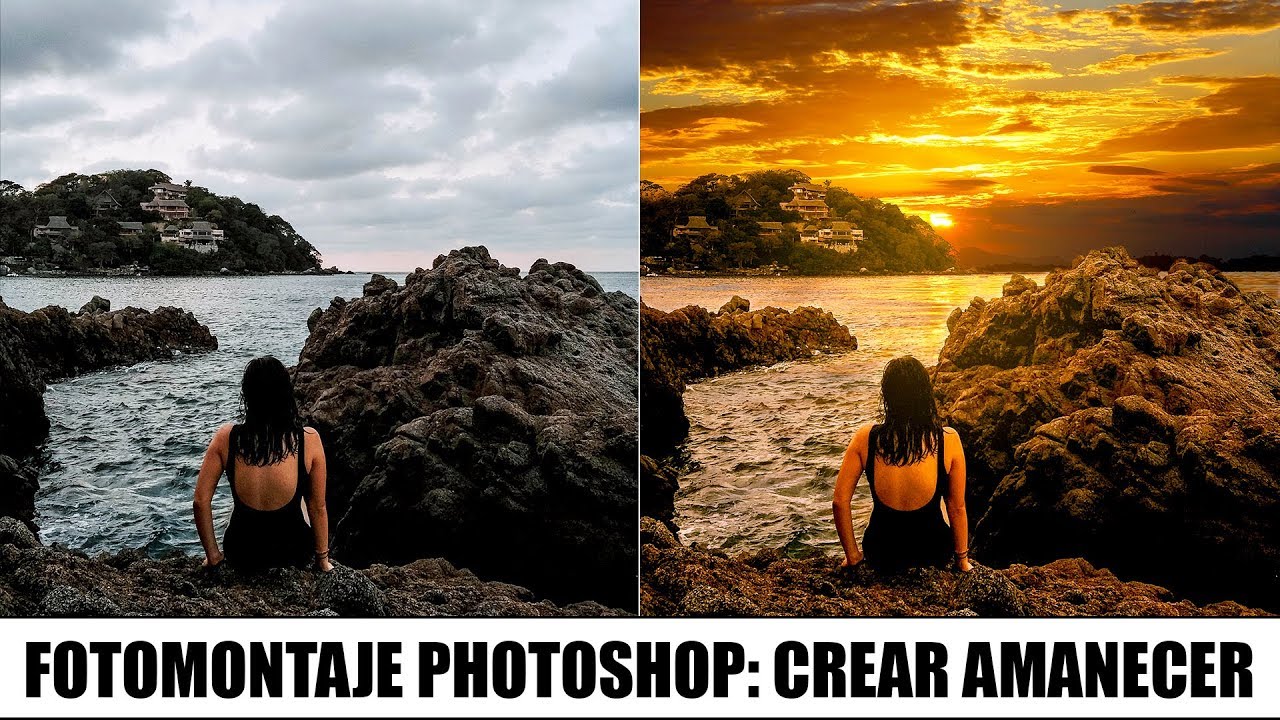Fotomontaje: Cómo crear un amanecer en Photoshop