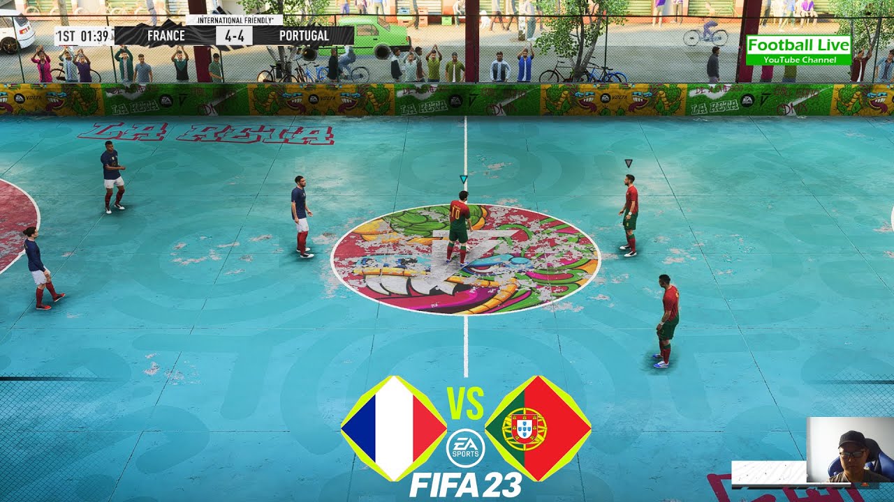 FIFA 23 | France vs. Portugal | 3x3 - Griezmann-Dembele-Mbappe vs Ronaldo-Fernandes-Silva | Gameplay