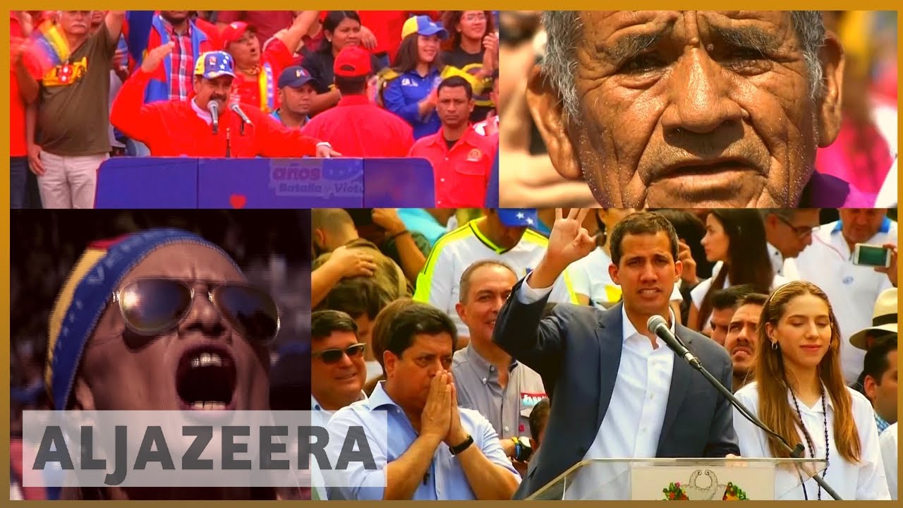 🇻🇪 Kryzys w Wenezueli: Masowe wiece na rzecz Maduro i Guaido | Al Jazeera English
