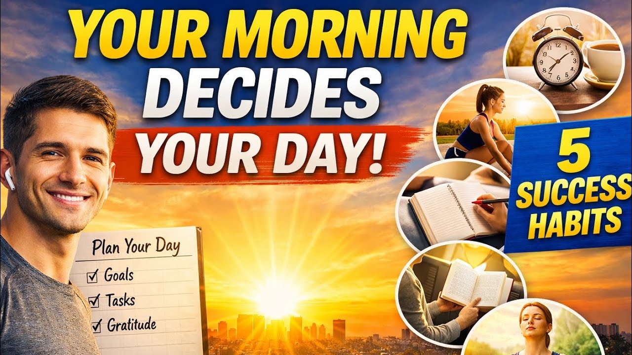 Your Morning Decides Your Day 🌅 | Morning Routine of Successful People 