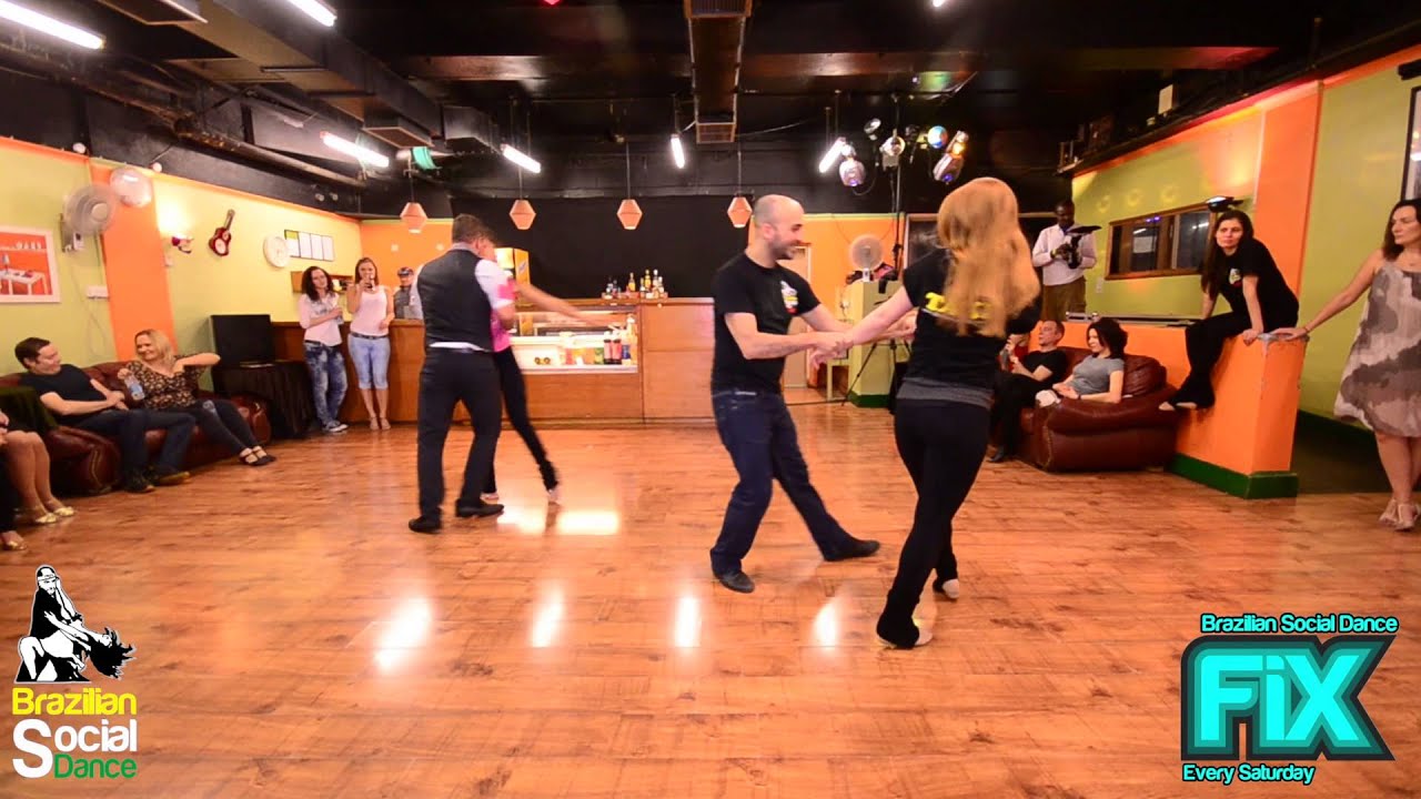 Brazilian Zouk  Classes @ FIX London Kleber Saude and Anna De Simoni  Pedrinho Matos & Lind
