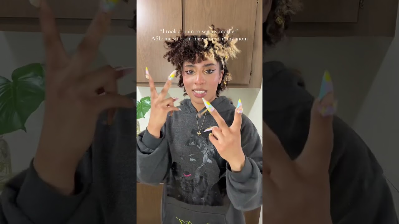 Undressed by Sombr ASL TUTORIAL By Lena