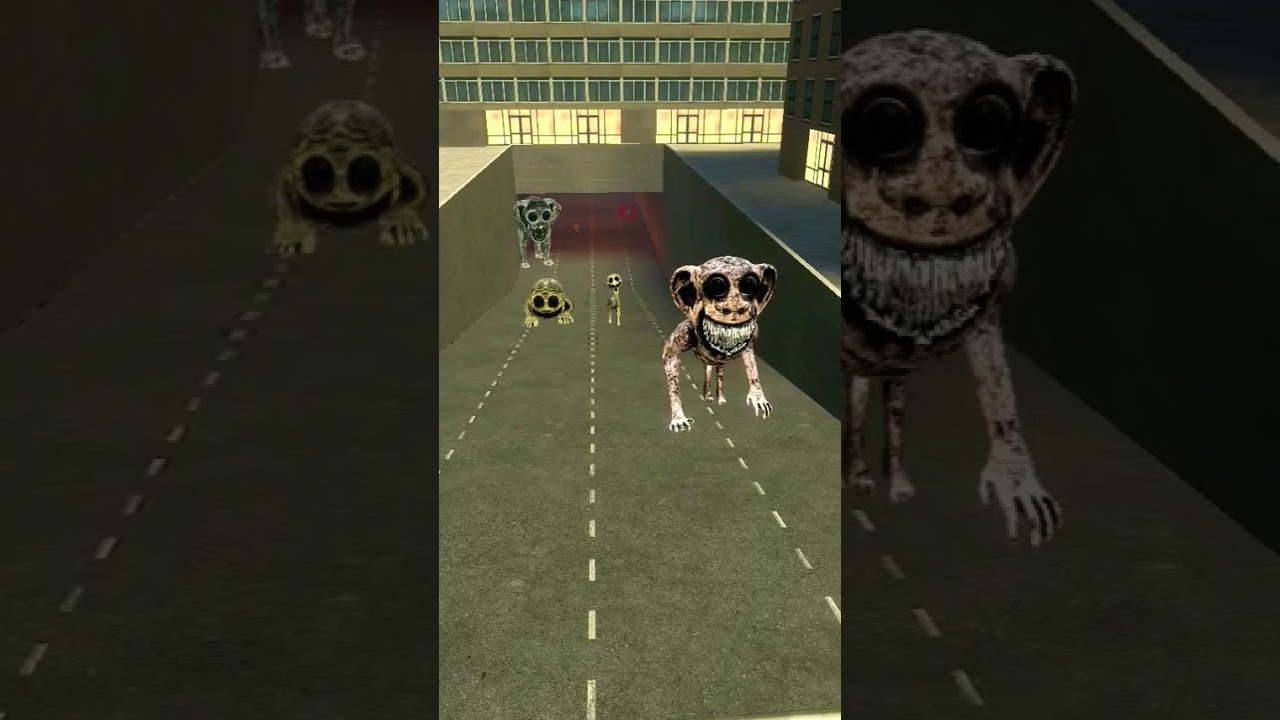 ZOONOMALY In GMOD in playground #poppyplaytime #zoonomaly