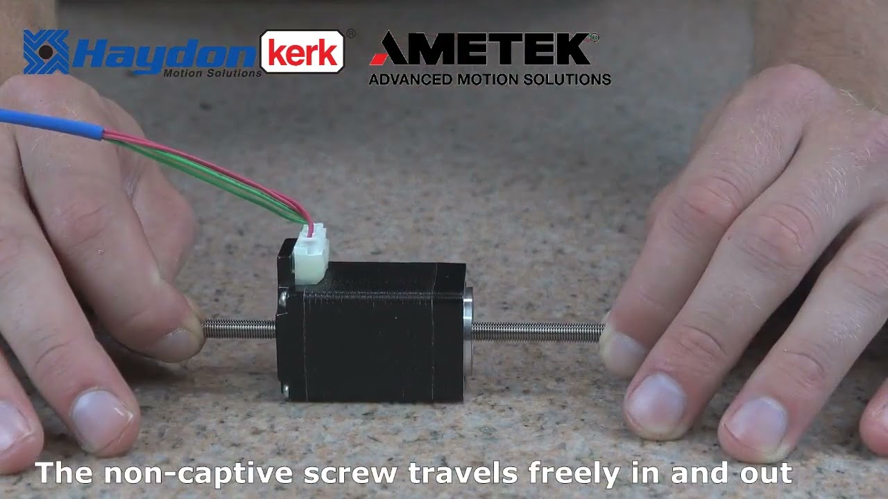 Comparing External Linear, Non Captive and Captive Linear Actuators