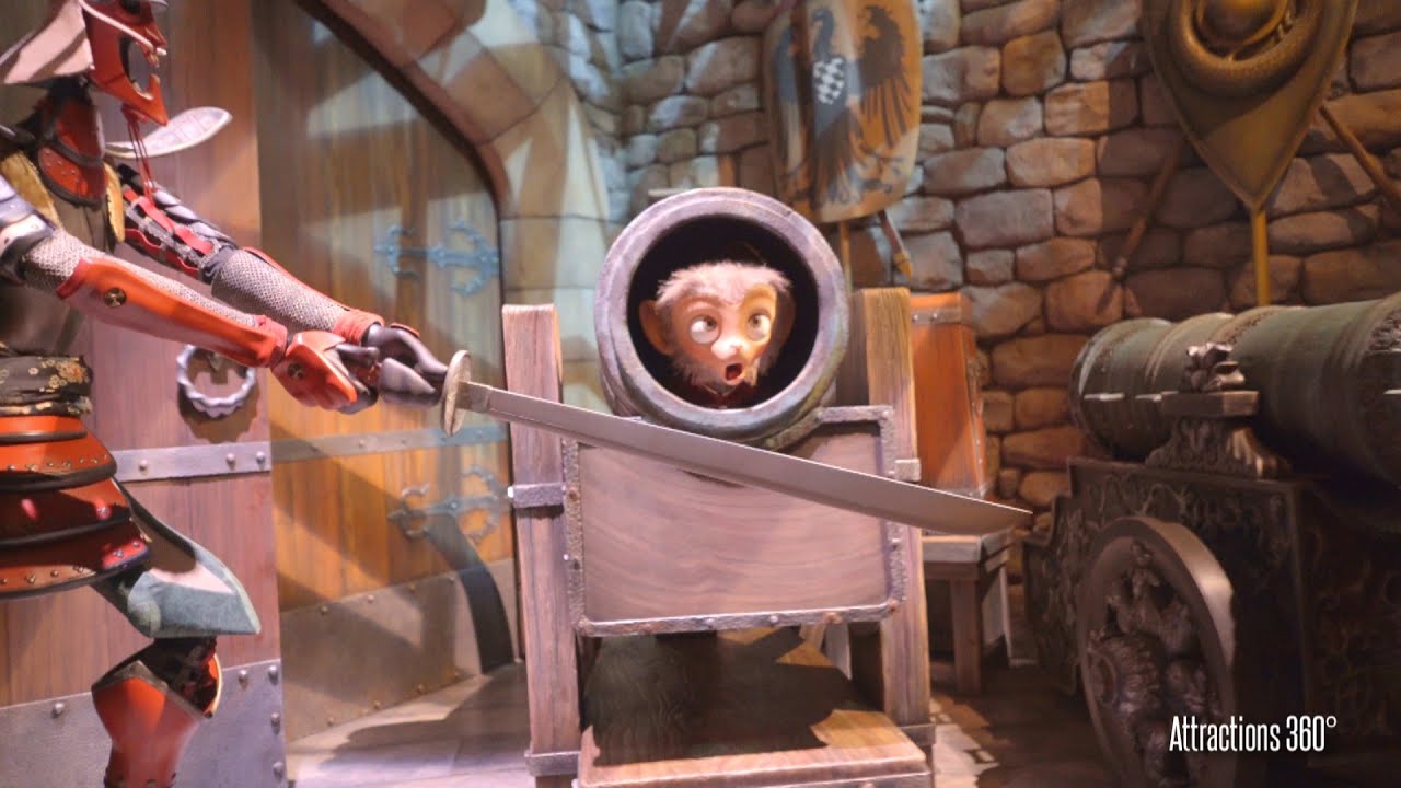 [4K] Mystic Manor - Amazing Disney's Trackless Ride - Hong Kong Disneyland - Route B