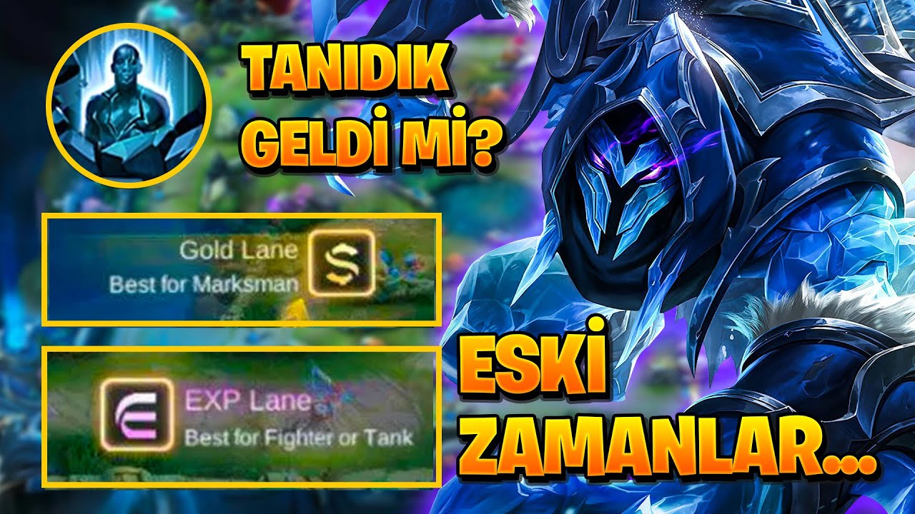 ALTIN VE EXP KORİDORDA TAŞLAŞTIR HELCURT - Mobile Legends