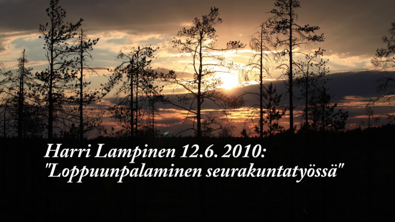 Harri Lampinen 12.6. 2010: 