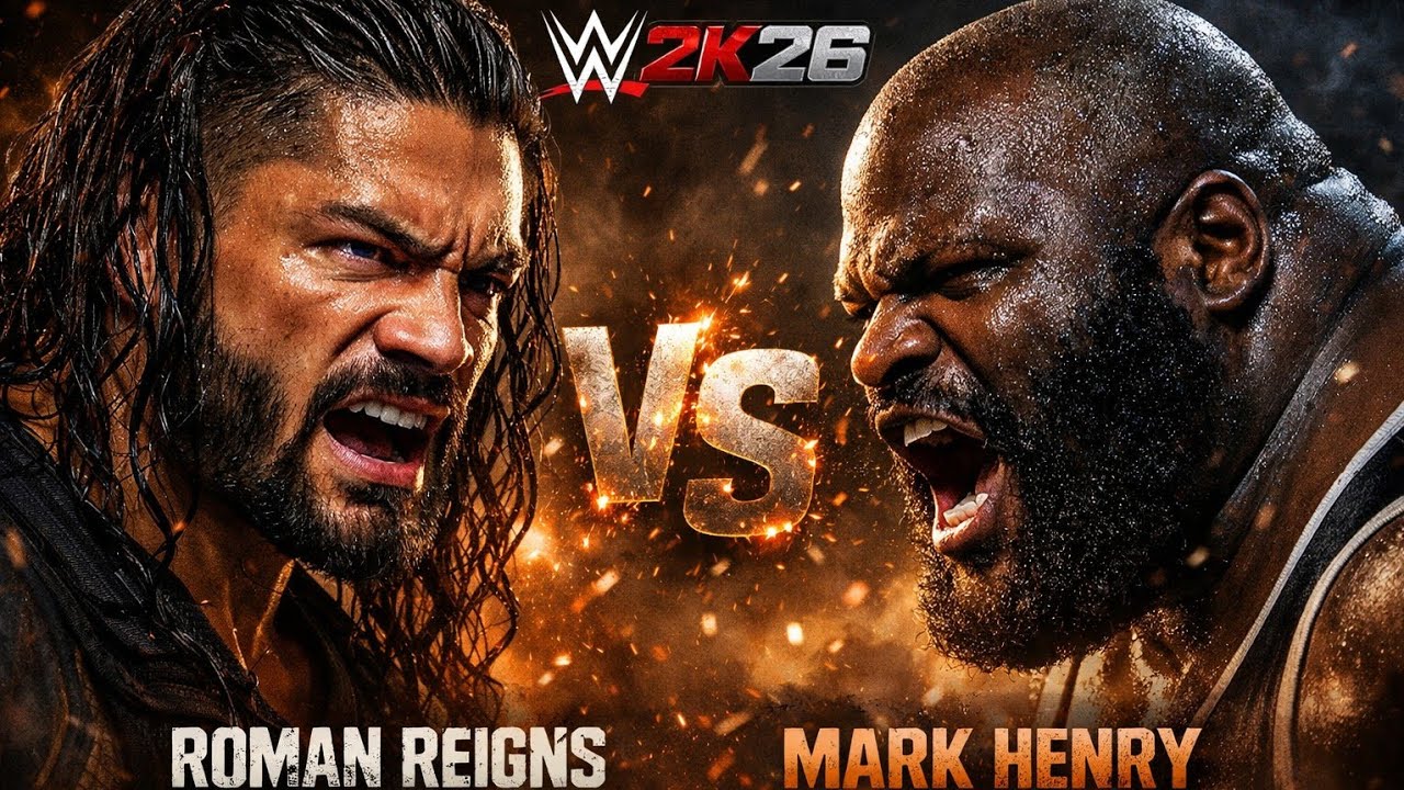 Roman Reigns vs Mark Henry – Tribal Chief vs World’s Strongest Man | Epic WWE Match