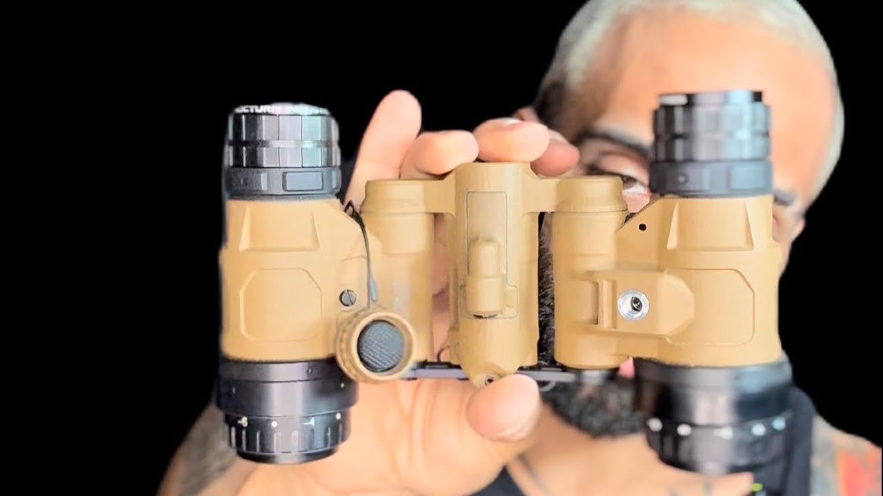 Meet the @nocturnindustries UANVM ‘Tanto’ (monocular) night vision housing and the bridge “Daisho”