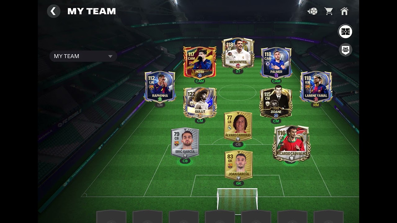 My f2p 118 ovr team(update)