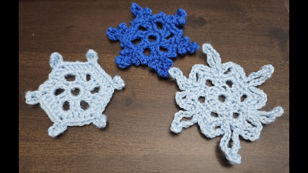 Crocheting 100 Snowflakes: 4 - 6