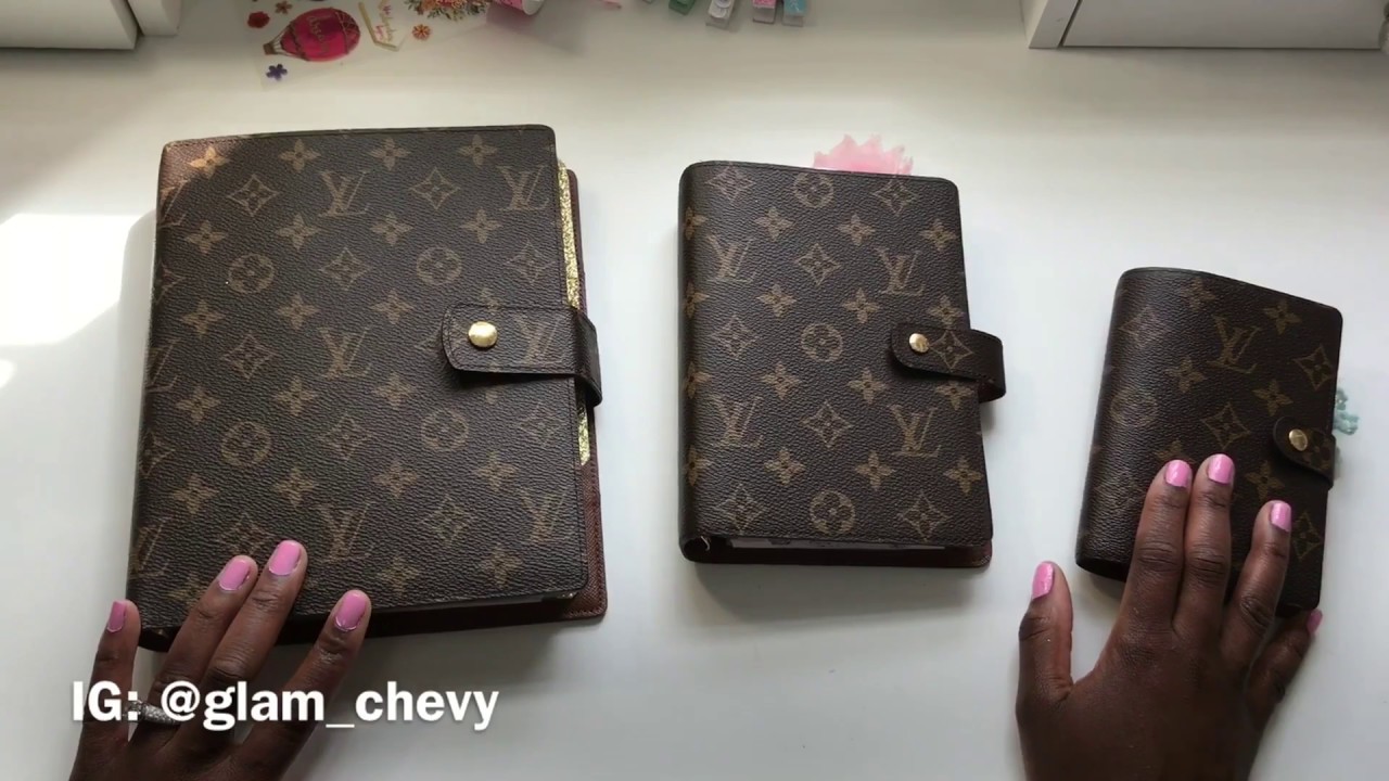 Louis Vuitton Agenda Comparison