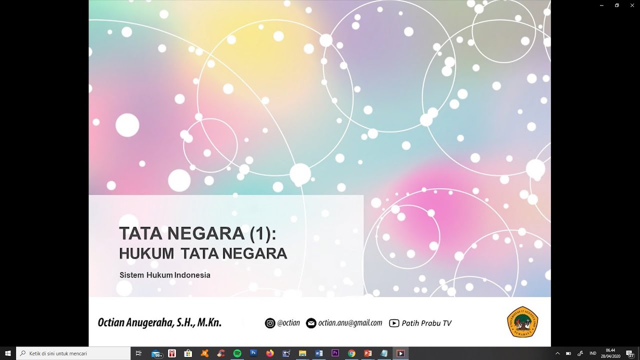 Kuliah Online - Hukum Tata Negara