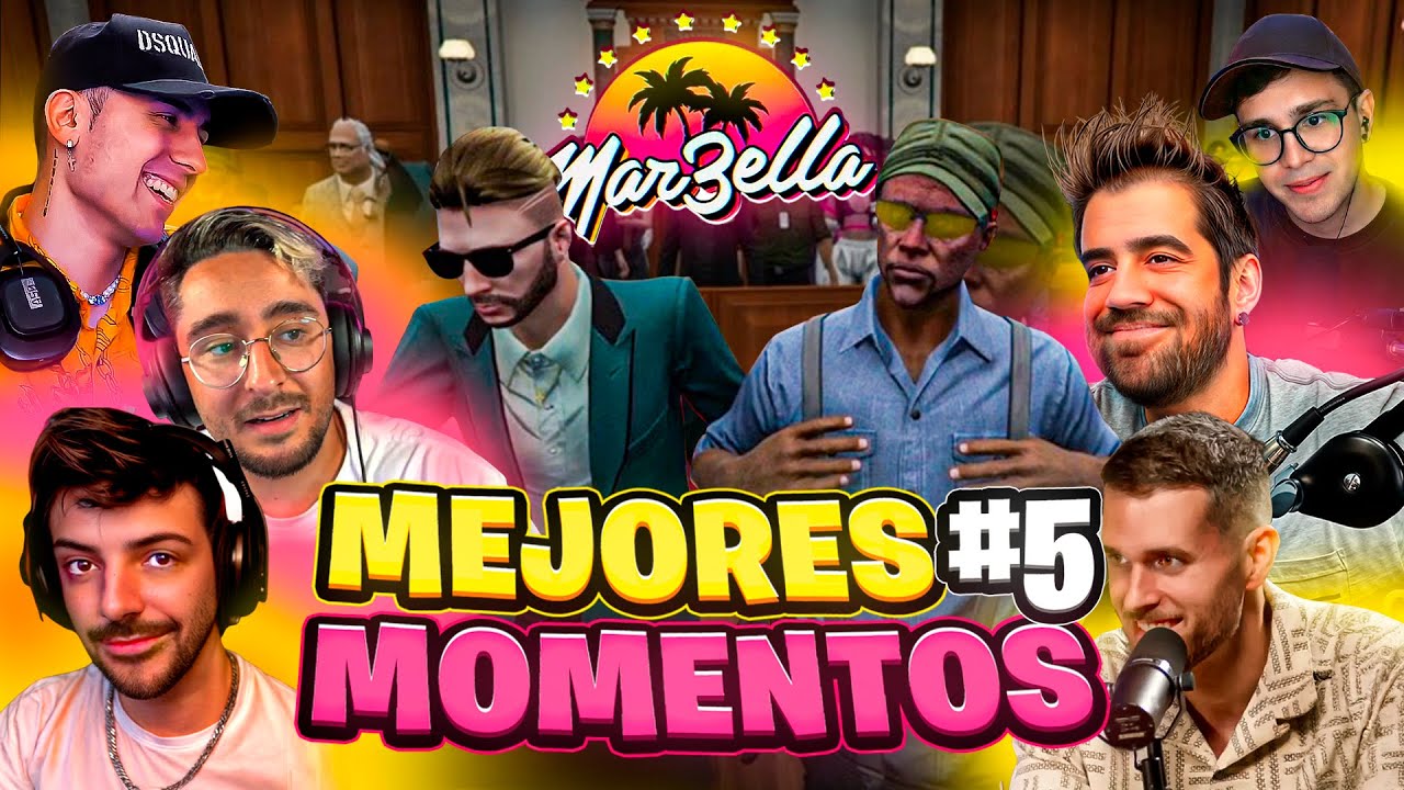 MEJORES MOMENTOS MARBELLA VICE 3 #5 😂🌴AURON, DJMARIO, NEXXUZ,SPURSITO #marbellavice #mejoresmomentos