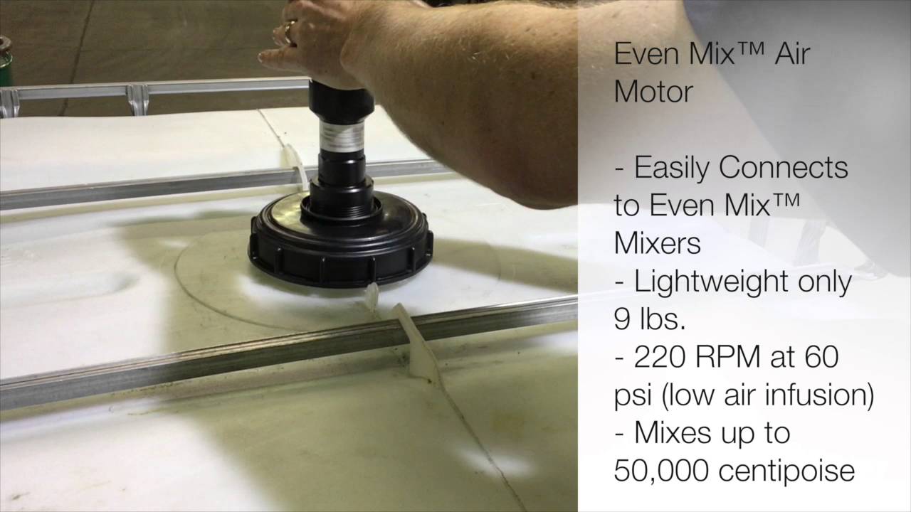 IBC Mixer Tank Agitator by Even Mix&trade;  - Anti Contamination