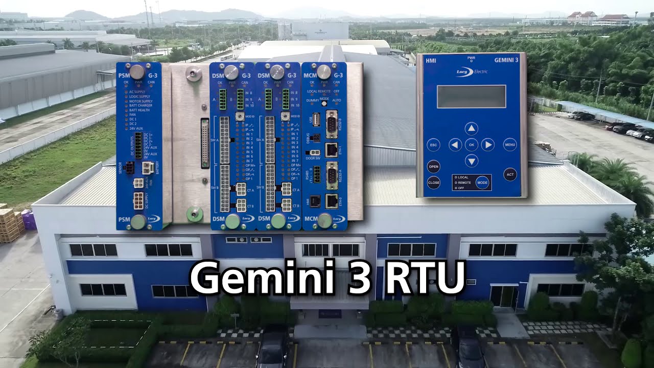 Gemini 3 RTU product operation