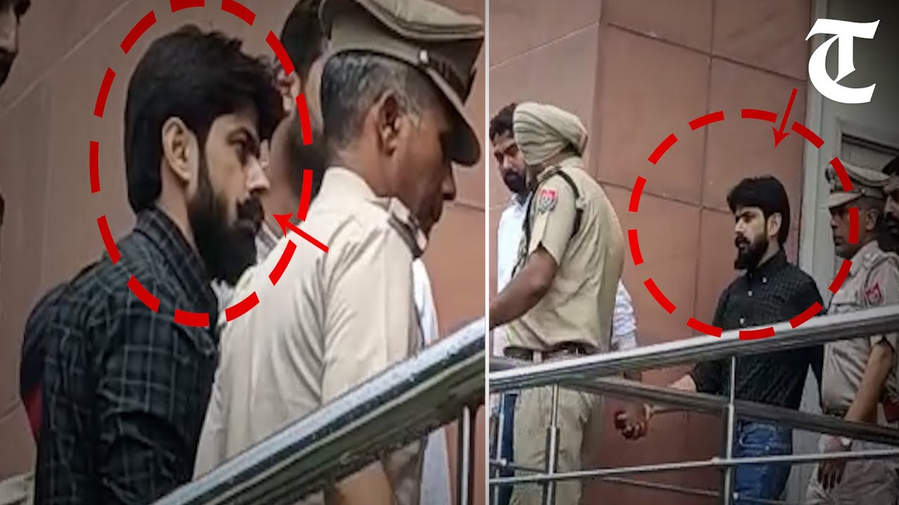 Lawrence Bishnoi produced at District Courts in Mohali