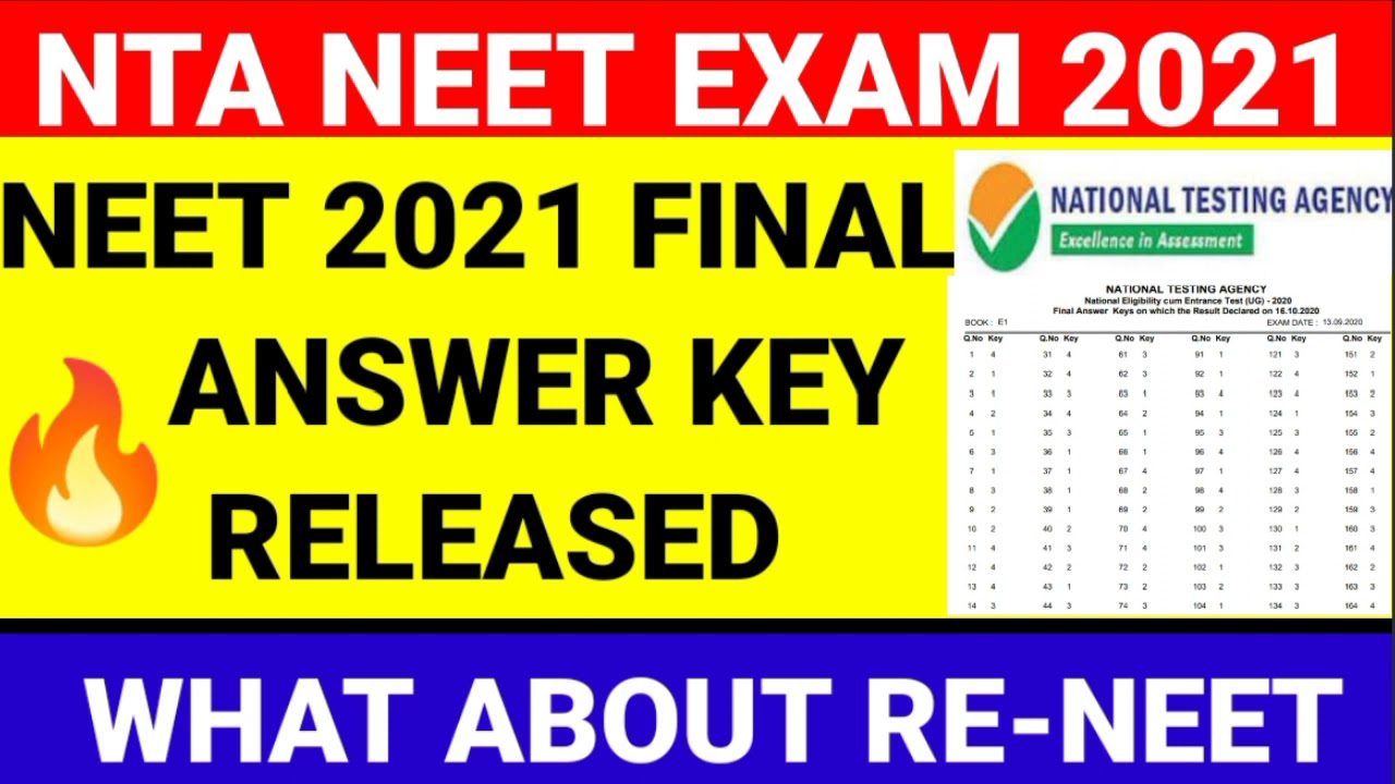 NEET 2021 Latest News Today🎉 NEET Paper Leak NEET 2021 RE-EXAM😱 Good News NEET 2021 Final Answer key
