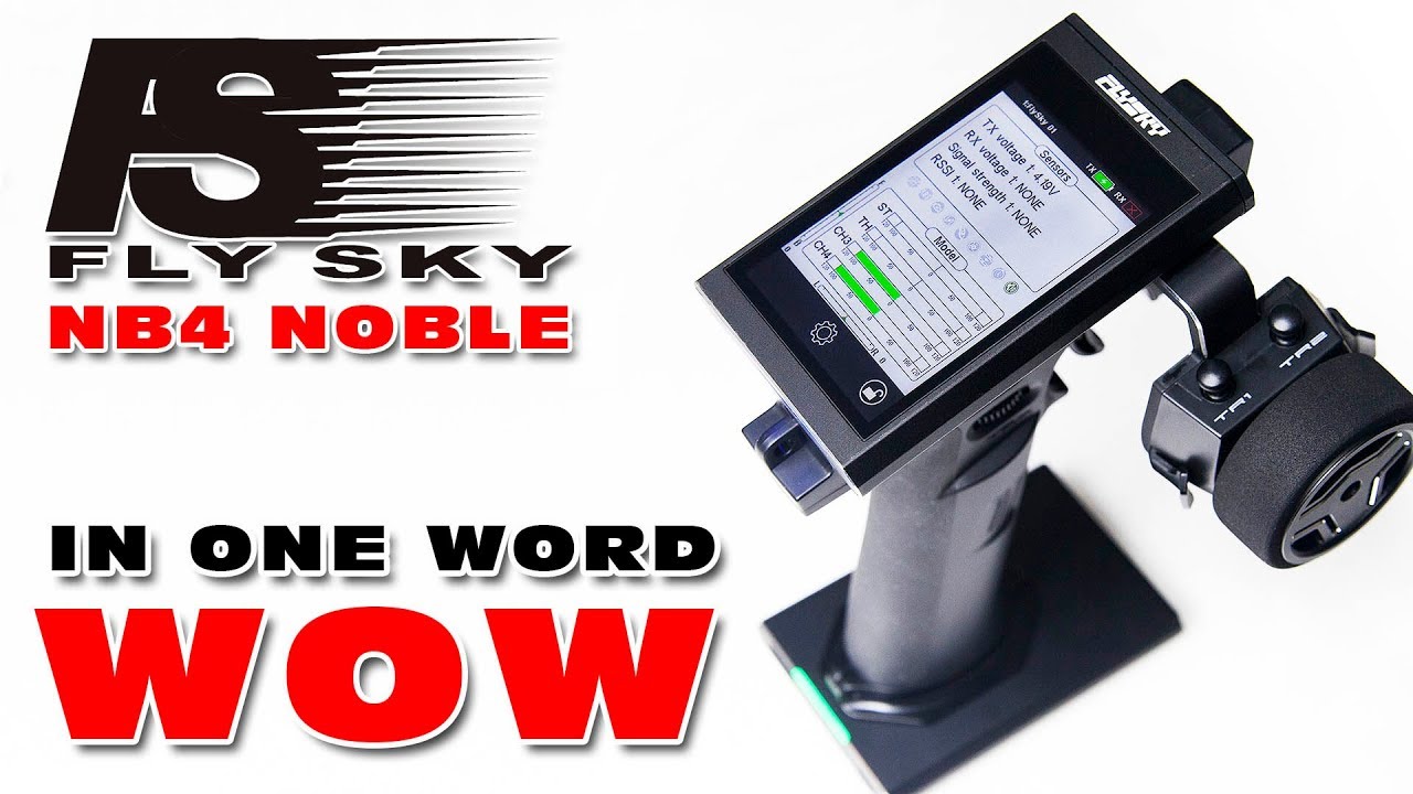 FlySky NB4 NOBLE ! Top Quality Touch-Screen Radio From FlySky! FULL REVIEW