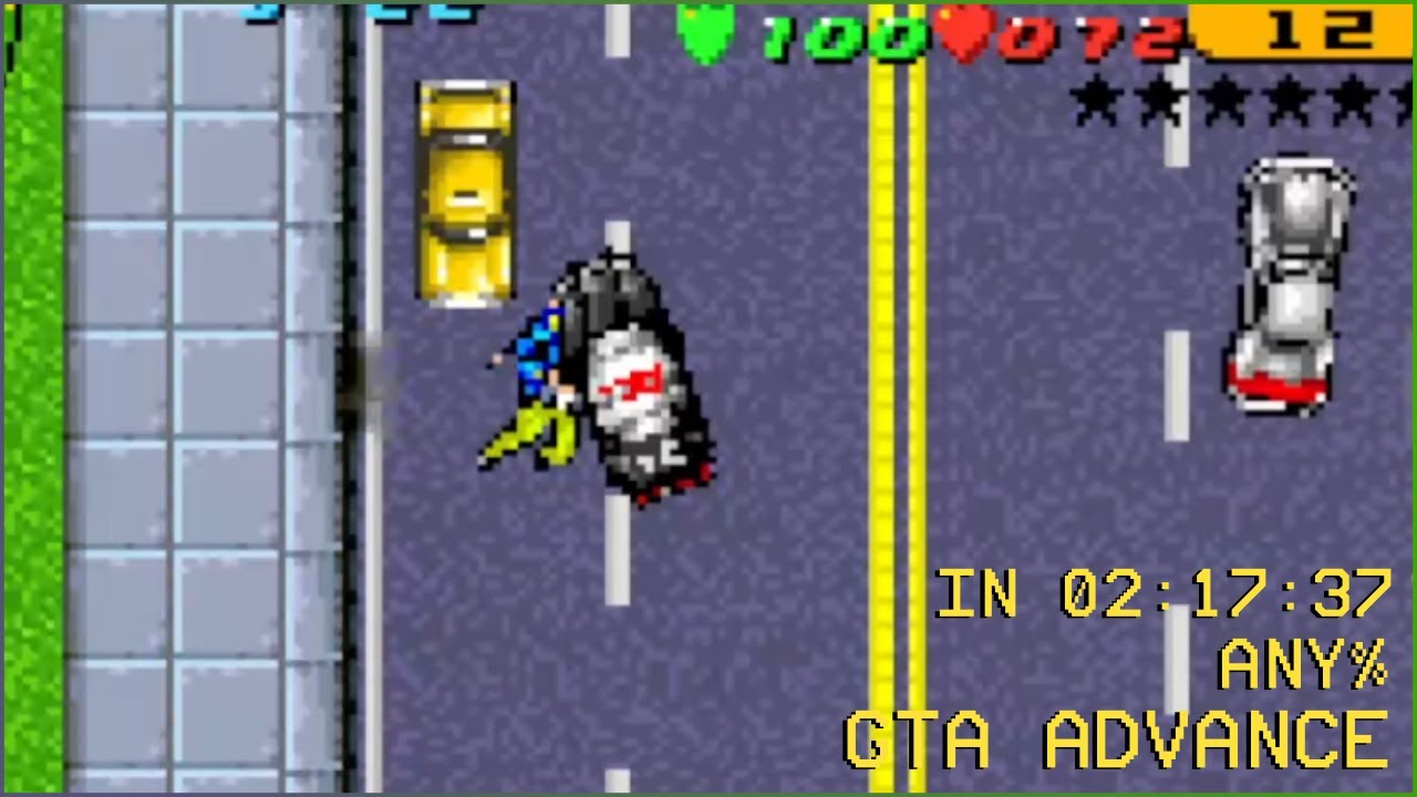 GTA Advance (Any%) in 2:17:37 Hours