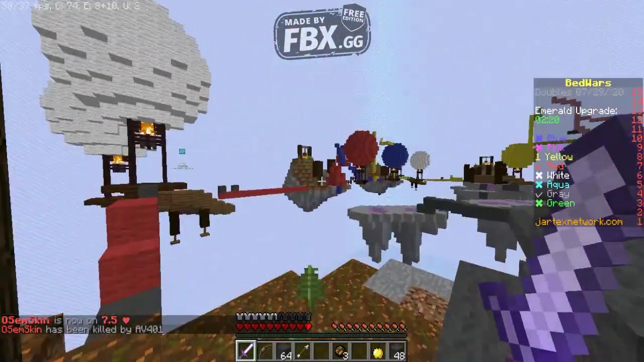 Minecraft BedWars | Satisfying doubles game!