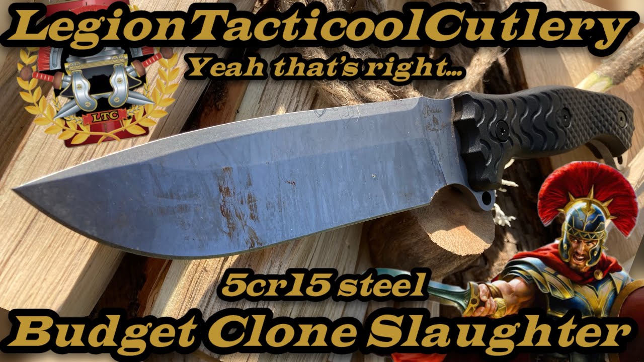 Budget Bowie Busse Clone in 5cr15 hard use!