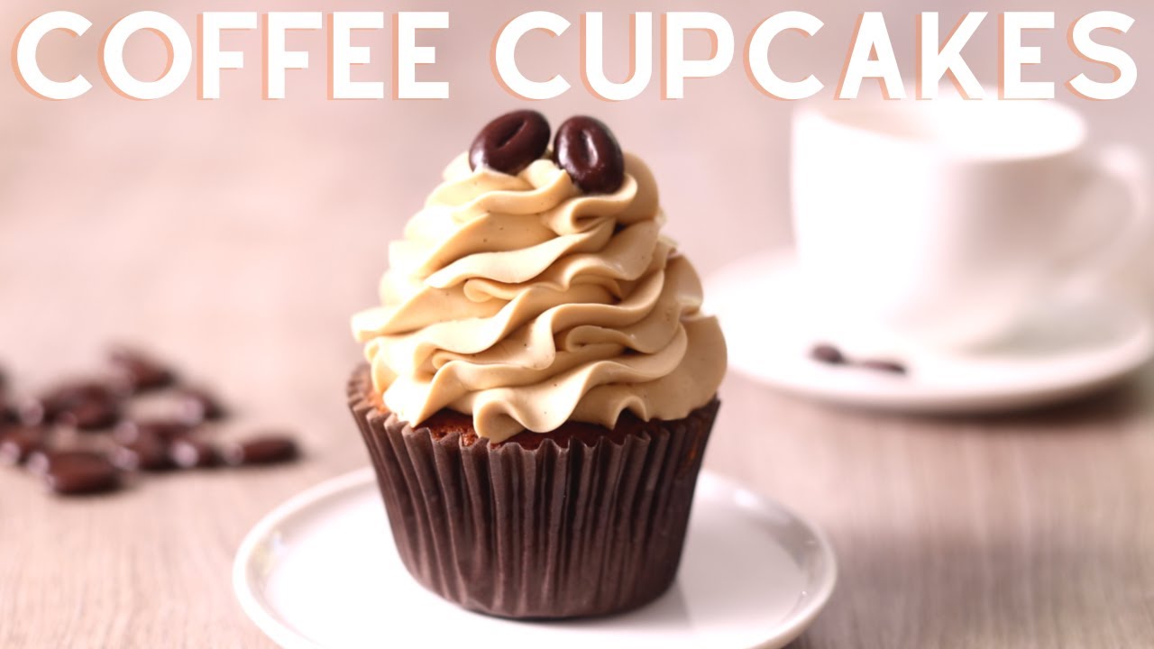 Coffee Cupcakes with Easy Coffee Buttercream | Bonni Bakery