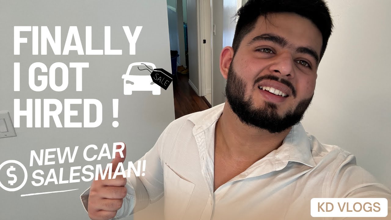 Finally Got Hired As CAR SALESMAN | Commission Jobs In Vancouver Canada