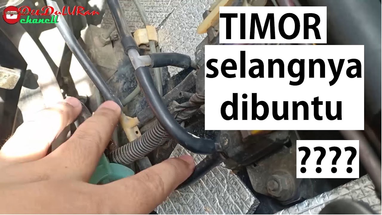 Timor SOHC (Jalur-Jalur Selang pada mesin Timor SOHC)