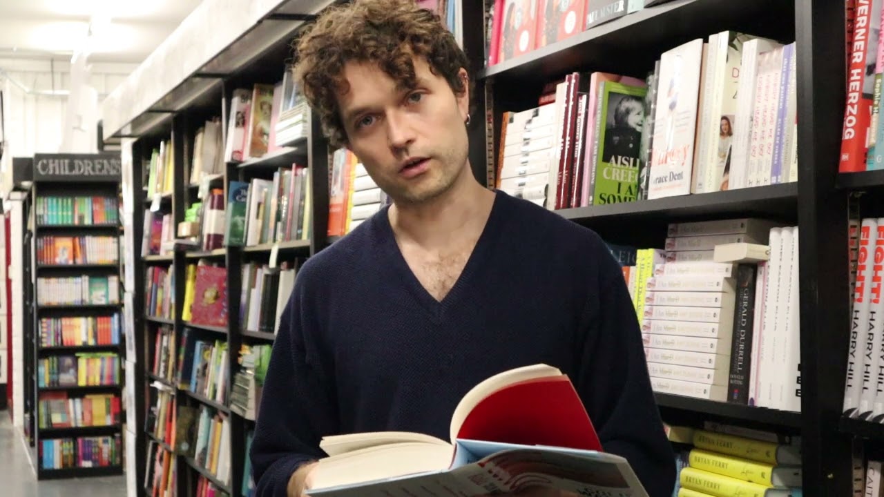Colin Walsh reading from Kala at Kennys Bookshop, November 2023