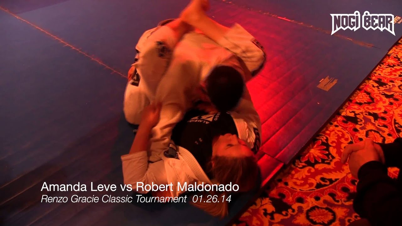 Аманда Лев против Роберта Мальдонадо на турнире Renzo Gracie • Nogi Bear™ MMA BJJ