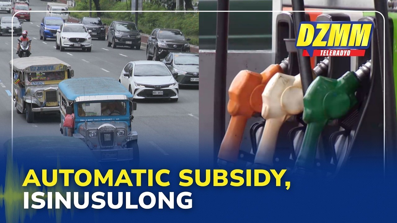 Tax expert pushes for automatic subsidy amid continuous oil price hike | Kabayan (16 March 2026)
