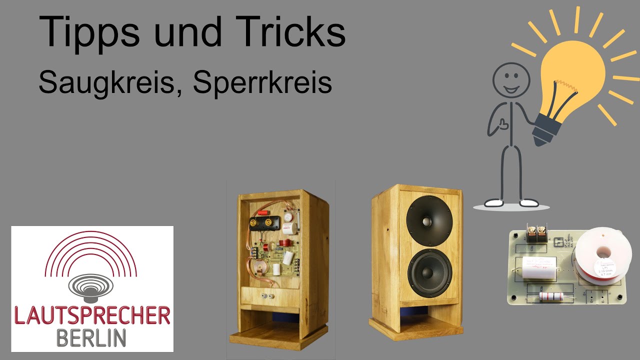 Saug- und Sperrkreis einer Frequenzweiche