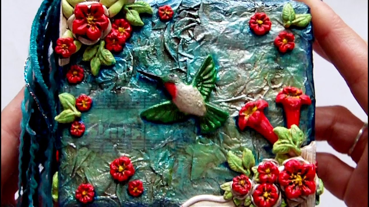 Mixed Media Art - Altered Bottle - Altered Art