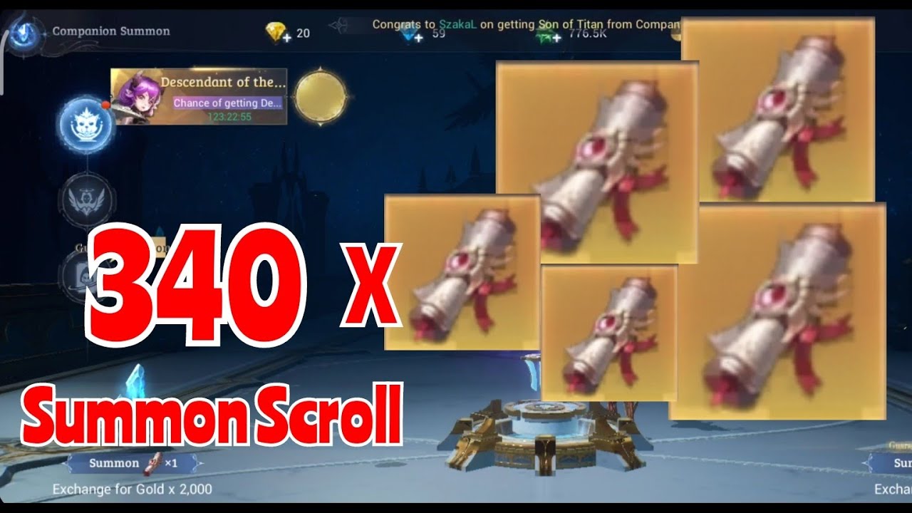 MU Origin 3 Summon Companions during the Event 200% Chance Up