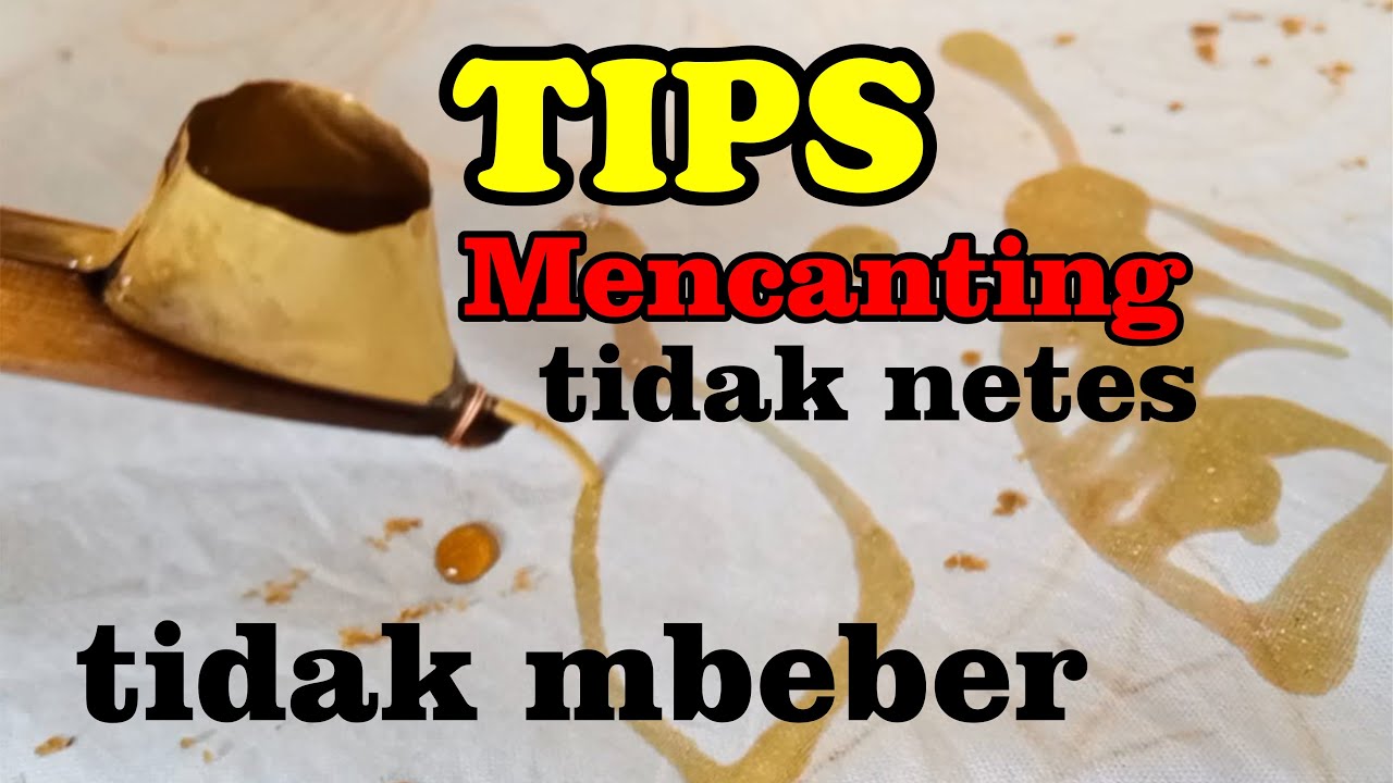 TIPS !! cara mencanting agar tidak netes dan mbleber
