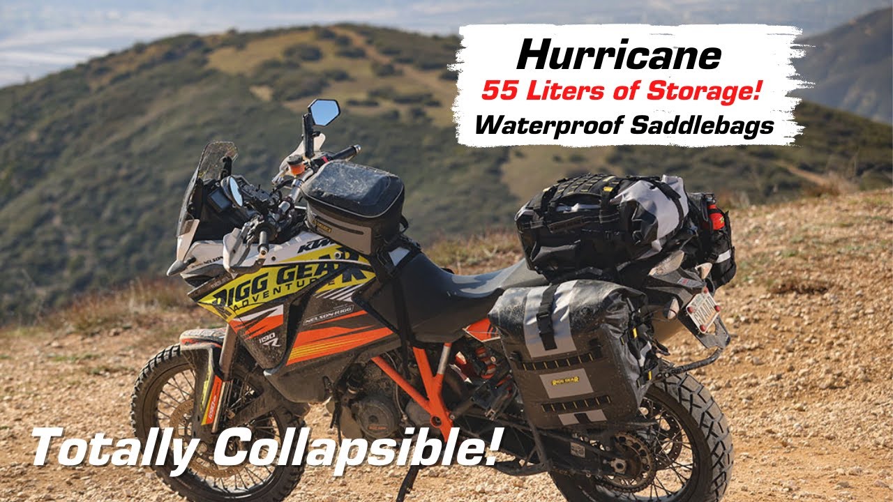 Nelson Rigg Hurricane Dry Saddlebag Detailed Breakdown & Installation Rigg Gear Adventure SE-4050