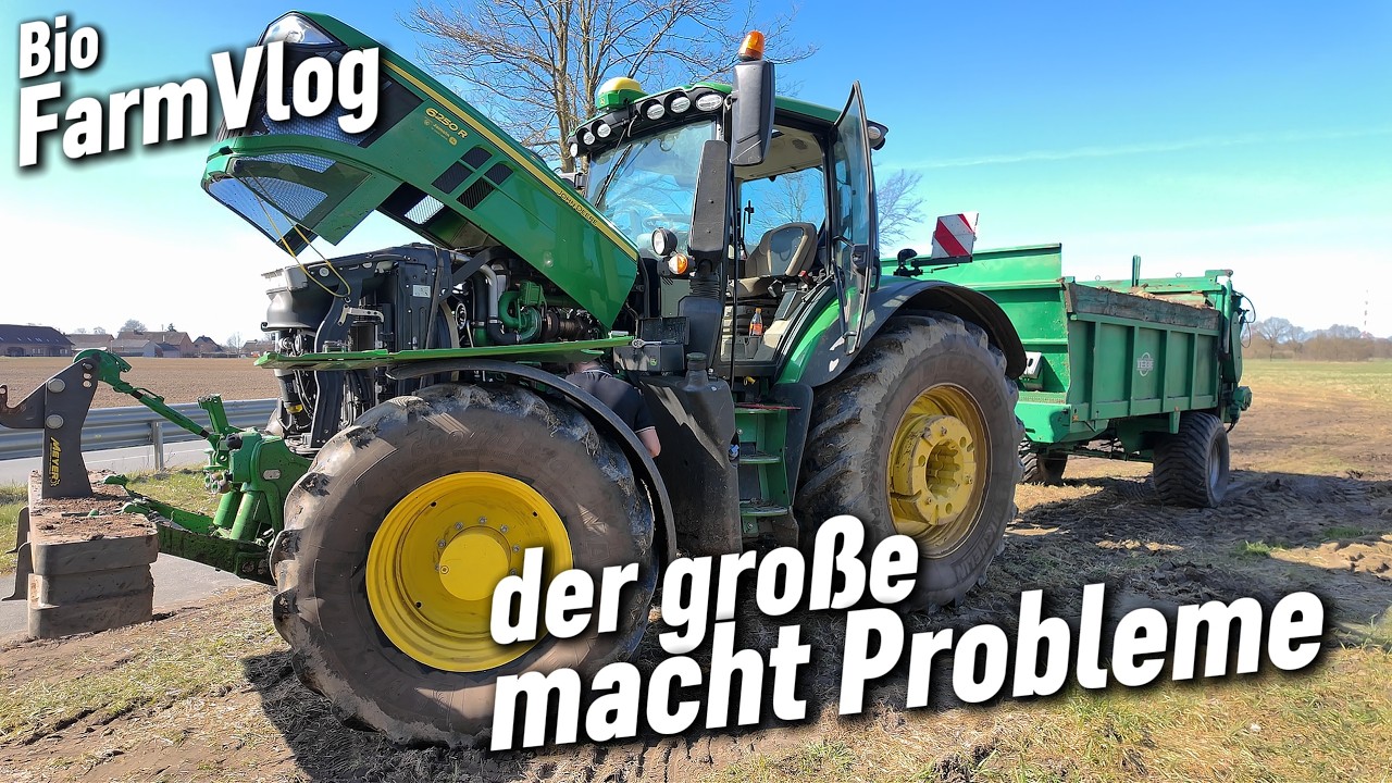 4 Schlepper auf einem Feld & der 6250R kann nicht mehr.. / Vlog 219