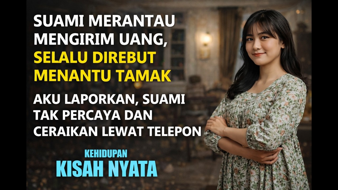 SUAMI MERANTAU, UANG KIRIMAN DIREBUT MERTUA! Saat Aku Mengadu… Justru Diceraikan!