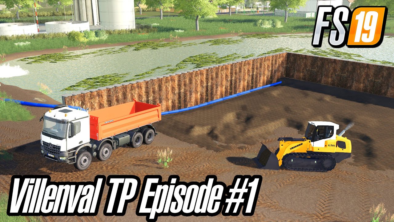 New TP Map Villenval Public Works Farming Simulator 19 Mods